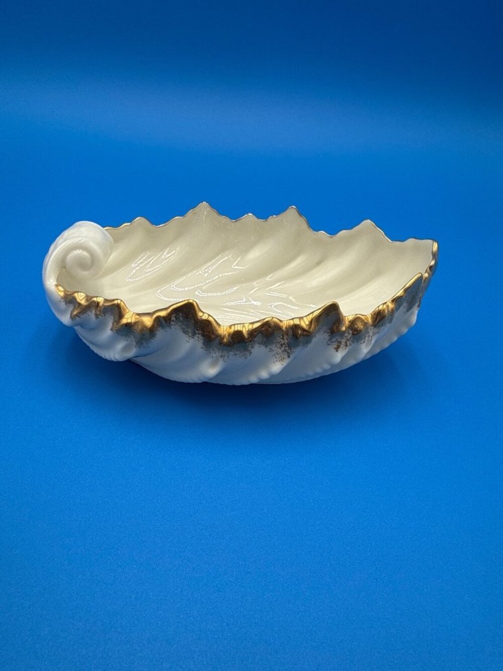 Lenox Porcelain Swan Trinket Dish Gold Trim USA Wedding Nut Candy Bowl